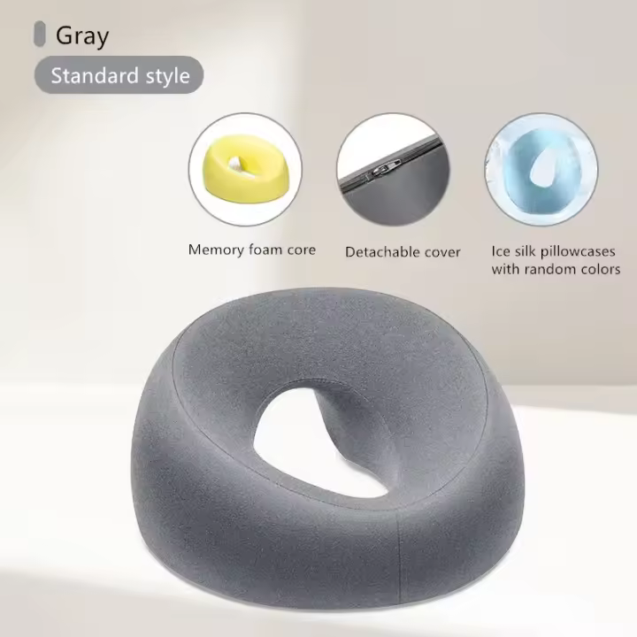 Almohada de Descanso Ergónómico Almohada de Masaje Facial de Espuma de Memoria para Belleza Salón - 1