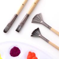 Pinceles de Pintura para Artistas con 24 Piezas Set de Arte Portátil para Principiantes en Acuarela Acrílica y Óleo Pintura de Cuerpo y Rostro con Bolsa de Roll-up - details 7