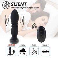 Vibrador Anal Inalámbrico Masajeador Prostatal para Hombres Juguete SM de Estimulación para Retraso de Ejaculación Silicona Salud y Juguetes Sensuales - details 5