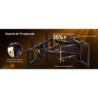 soporte tv 65 pulgadas pared