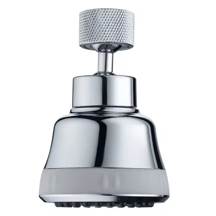 Aireador de grifo de cocina giratorio 360 °, de 4 modos burbujeador, boquilla de filtro antisalpicaduras para baño, adaptador extensor de grifo de lavabo - 1
