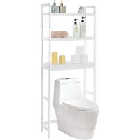 Estantería de baño de bambú de 3 Niveles con estantes Ajustables, Carga de 15 kg - details 3