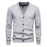 Suéter tipo cárdigan para hombre, jersey de negocios - details 2