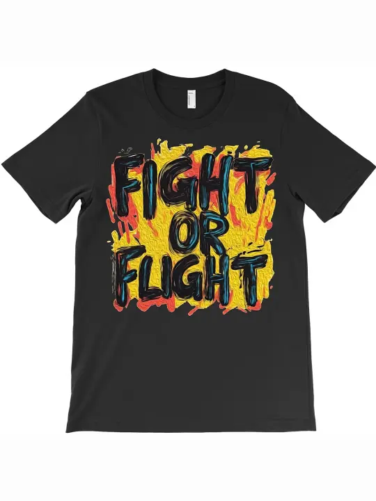 Camiseta con gráfico de lucha o vuelo texturizado, regalo para papá, manga corta con cuello redondo suave y cómoda - 1