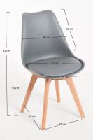 Pack Sillas Comedor - Pack 4 Sillas Synk Basic - Crema - details 27