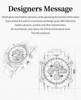 Reloj Digital de Acero Inoxidable TAXAU Chronógrafo Impermeable para Hombres Alarma Luminosiva - details 2