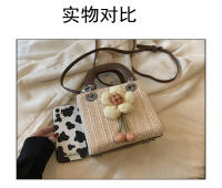 Bolso de Paja Tejido de Verano Diseño de Nicho de Alta Gama Bolso Cruzado de Mano Popular - details 3