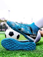 Diseño de calzado de fútbol para hombre, calzado deportivo de cuero para césped, pelota de entrenamiento - details 8