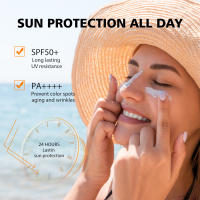 Loción de aislamiento de Gel Spf50, Protector solar Facial, antioxidante, previene manchas, Control de aceite, crema hidratante blanqueadora, crema protectora solar - details 8