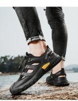 Sandalias para hombre, zapatos informales, zapatillas de playa de verano, comodidad para caminar al aire libre, diseñador de lujo, cuero, moda, deporte transpirable - details 14