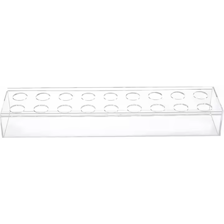Centro de mesa floral rectangular para mesa de comedor, florero, mesa de comedor moderna, arreglos florales, florero decorativo - 1