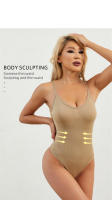 Bodysuit De Control De Abdomen Sin Costuras Para Mujeres Ajustador De Cintura Fajas Colombianas Con Funda De Tanga Slimming Underwear - details 6