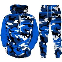 Conjunto de Moda Casual de Alta Calidad con Estampado 3D Sudadera con Capucha y Pantalones - details 3