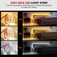 GAHADA Cinta LED Moderna Impermeable 120LEDs/m Luz de Jardín al Aire Libre Cortable y Adhesiva - details 3