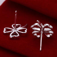 Andara Aretes de Doble Corazón de Plata Esterlina  Accesorio Casual de Ropa con Estilo Europeo y Americano Regalo de Joyería de Vacaciones - details 13
