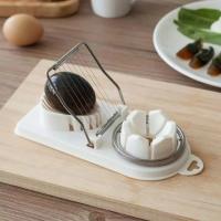 Cortador de huevos de acero inoxidable para cocina, rebanador multifuncional de alta calidad para carne y almuerzo, 2 piezas, nuevo - details 5