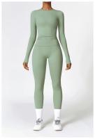 Pantalones de Yoga de Cintura Alta para Mujer Pantalones Deportivos Delgados y con Efecto Adelgazante Material de Nylon Ideal para Actividades al Aire Libre en Otoño e Invierno - details 8