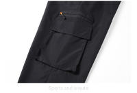 Pantalones cargo multibolsillos para hombre, nuevo estilo verano 2025, marca de moda, pantalones casuales de pierna recta holgados, pantalones deportivos para hombre - details 20
