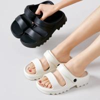 Sandalias de plataforma de moda 2025 para mujer - 2 usos estilo europeo y americano, zapatos de suela gruesa tipo pantuflas - details 15