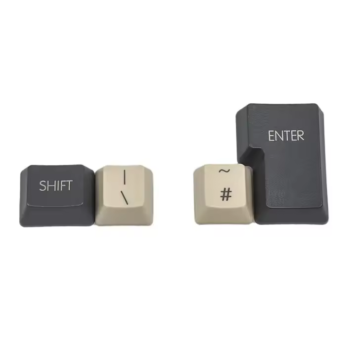 Teclado Mecánico MX Juego de Teclas en PBT Grueso Perfil OEM Adecuado para Teclado de Carbono YMDK - 1