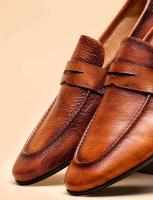 Zapatos de cuero para hombres de negocios de moda, zapatos casuales de alta calidad para que los hombres usen en 2025 - details 3
