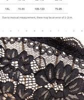 Tanga de Encaje Sexy para mujer, Ropa Interior de baja altura, Lencería de amor secreto, diamantes de imitación - details 5