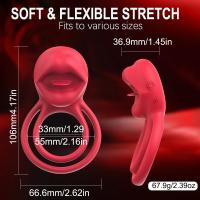 Anillo de Penis con Control Remoto Estimulador Sensual para Hombres Anillo de Bloqueo de Semen - details 8