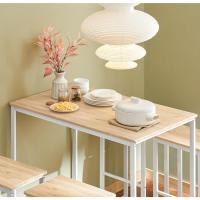 Conjunto Mesa Alta de Bar y 4 Taburetes Muebles Bar Comedor - details 24