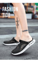 Sandalias de piscina para hombre, zapatos de playa cómodos para exteriores, zuecos de jardín, zapatillas antideslizantes de agua informales, chanclas de verano - details 21