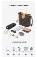 FOXER-Bolso de hombro cruzado de PVC para mujer, bolsa pequeña de cubo, bolso de teléfono estampado femenino con colgante - details 4
