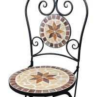 Mesa de Balcón Mosaico Jardín Redonda Mediterránea - Auxiliar, 60 cm - details 6