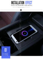 Placa de Carga Inalámbrica Qi para Automóvil 15W Rápida para Lexus NX NX200 NX200T NX300 NX300h Accesorios Modificación Producto Normal Fabricado en China - details 3