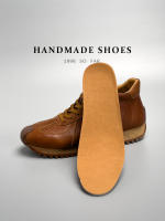 Botas casuales de caña media de gama alta, zapatos deportivos de piel de vaca de cuero genuino para hombres - details 16