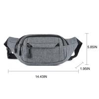 Bolsa de Cintura Grande con Cinturón para Teléfono Bolsa de Lona para Viajes al Aire Libre para Hombres y Mujeres - details 4