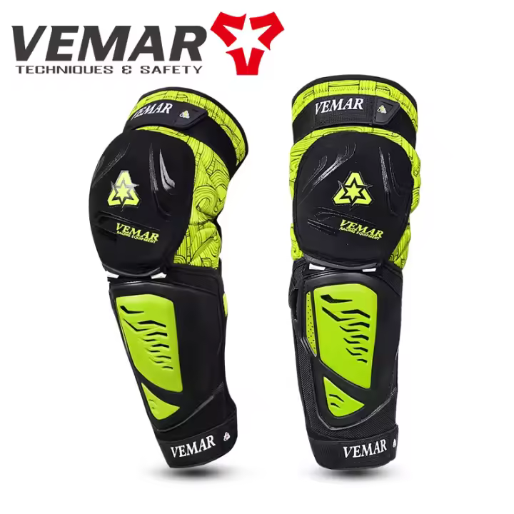 VEMAR-rodilleras para motociclismo, Protector de rodilla para Motocross, rodillera para MTB, rodillera para carreras, equipo de protección - 1