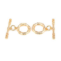 Anillo redondo de latón de Color dorado de 18K, cierre de palanca circular O, cierres de conexión para pulsera, suministros para fabricación de joyas, accesorios Diy - details 15
