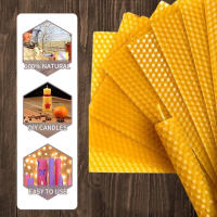 Velas Artísticas de Cera de Abeja Hechas a Mano Materiales Primarios para Iluminación y Decoración - details 7