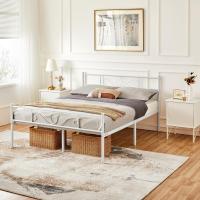 Cama Individual Hierro Cama Metálica para colchón de 90 x 190cm Cama Industrial Estructura Metal - details 42