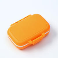 Mini puede desactivar una pequeña caja portátil lleva tres puntos, las cajas de caja selladas la humedad - details 10
