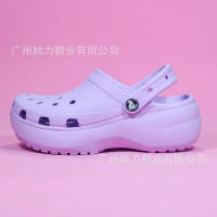 Zuecos Sandalias de suela gruesa con tacón medio Cloud para mujer Playa con aumento de altura - details 5
