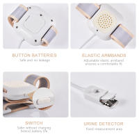 Alarma de humectación para niños y niñas, recargable por USB, con sonidos y vibración, Sensor de humectación para niños y adultos - details 4