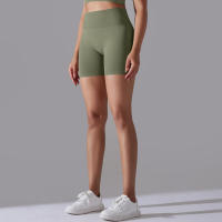 Pantalones Cortos de Yoga de Secado Rápido Pantalones Deportivos sin Costuras para Ciclismo y Entrenamiento de Gimnasio Ropa Deportiva para Mujeres - details 27