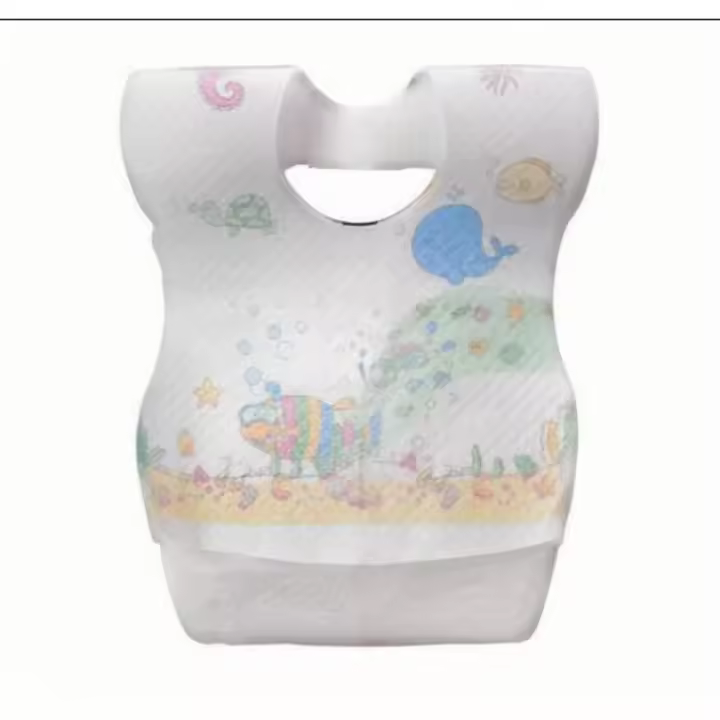 Baberos Desechables para Bebé 50 Piezas Estilo Animal/Dibujos Animados - 1