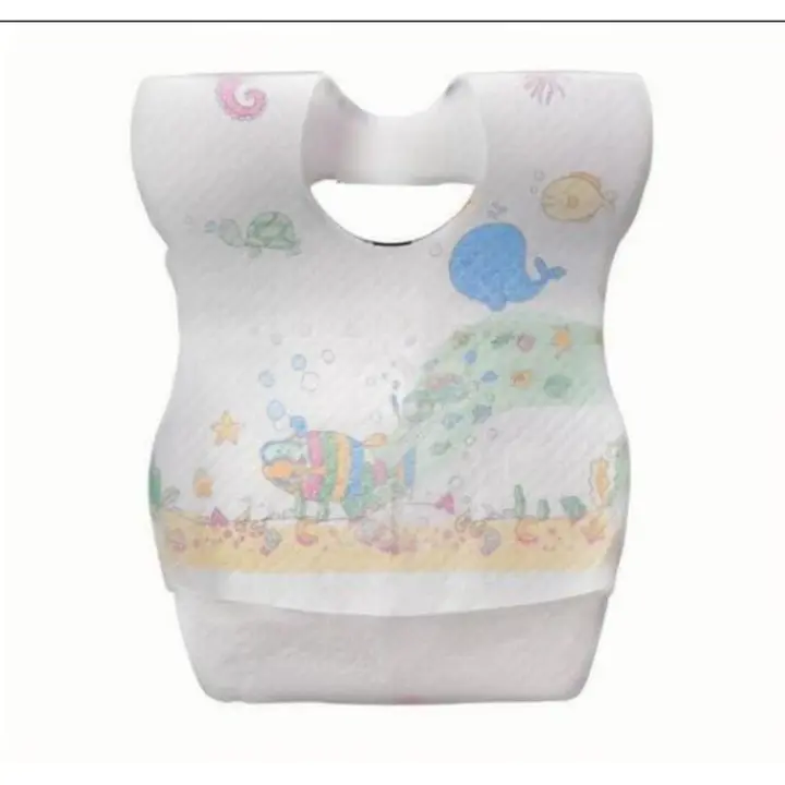 Baberos Desechables para Bebé 50 Piezas Estilo Animal/Dibujos Animados - 1