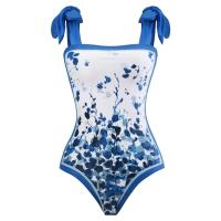 2025 traje de baño estampado con falda de una pieza para mujer, ropa de playa, traje de baño de verano - details 18