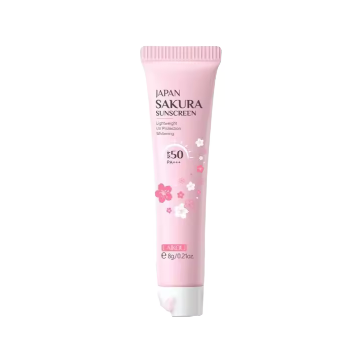 Crema blanqueadora, Protector Solar coreano, bloqueador Solar Facial Spf50, loción de aislamiento, crema hidratante blanqueadora, 8g - 1