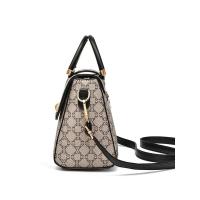 Mochila de Lujo Leten con Patrón Geométrico Paisley Bolso de Mano Elegante y Versátil - details 1
