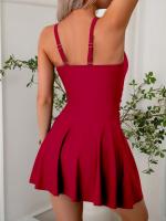 Traje de baño 2025 nuevo traje de baño de una pieza falda de traje de baño para mujer. - details 13