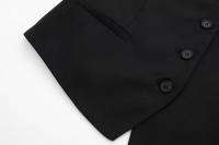 TRAFZA-Chaleco informal de lino y algodón para mujer, prenda de vestir con cuello en V, elegante, sin mangas, para verano - details 10