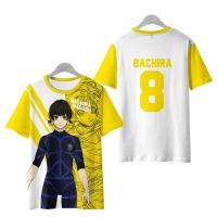 Camisetas de talla grande con estampado 3D para hombre y mujer, Jersey transpirable de secado rápido con cierre azul para deportes callejeros, manga corta - details 3